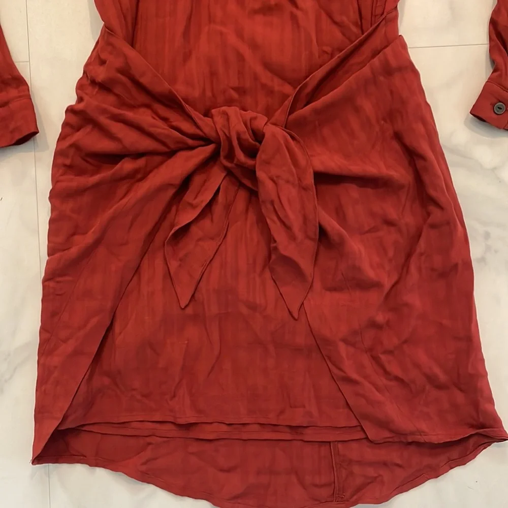 NWT Anthropologie Maeve Bloomsbury Mini Dress Size 2 Grunge Streetwear Wrap